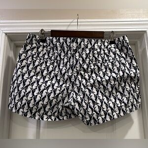 Old Navy Blue & White Seahorse Shorts Size 10